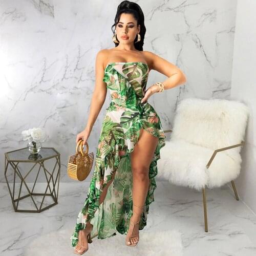 ZJFZML ZZ Open Summer Dresses