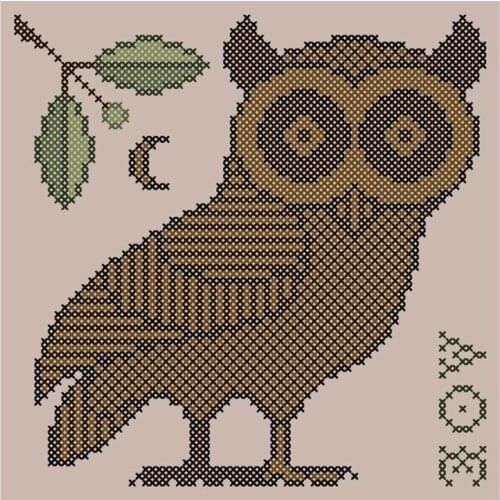 Gold Collection Embroidery Athena Cross Stitch kits Christmas Ornaments with 100% Cotton Floss & Free Shipping for Wall Decor