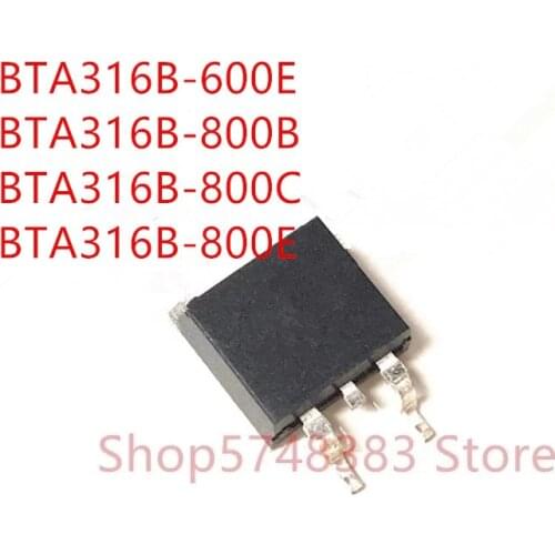 10PCS BTA316B-600E BTA316B-800B BTA316B-800C BTA316B-800E TO-263