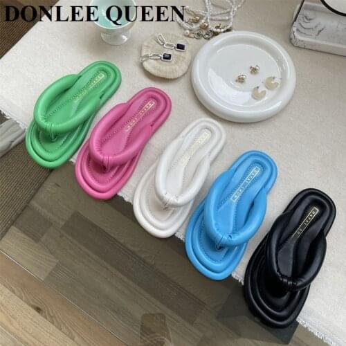 2021 Summer Slippers Women Fashion Candy Color Sandal Casual Shoes Brand Slides Slipper Beach Flip Flops Outdoor Sandalias Mujer