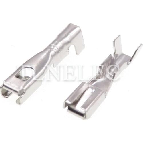 50pcs/lot 3.0 Series DJ621-3X0.6B Car Crimp Wire Terminal Pins Electrical Male Auto Cable Connector Splice for Car Connector