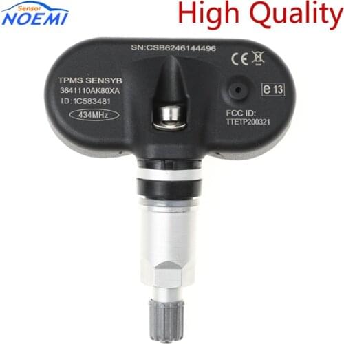 YAOPEI 434MHZ Tire Pressure Sensor TPMS 3641110AK80XA For GREAT WALL HAVAL H5 WINGLE 5 C30
