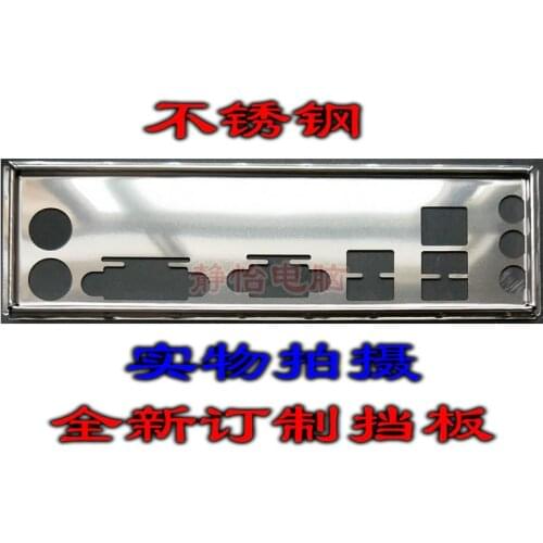 IO I/O Shield BackPlate Blende Bracket For ASUS H61M-K H81M-K B85M-F PLUS