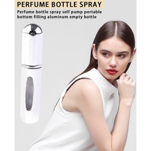 Cosmetic Container Spray Bottle Practical Aluminum Empty Perfume Bottle Pump Professional New Travel Points Bottling
