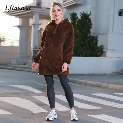 Lftassoat Womens Long Hoodies