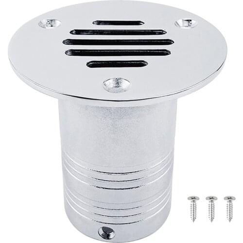 Marine Grade Stainless Steel 316 Boat Floor Deck Drain for Boat Yacht Deck Drainage Hardware Rowing Accessories