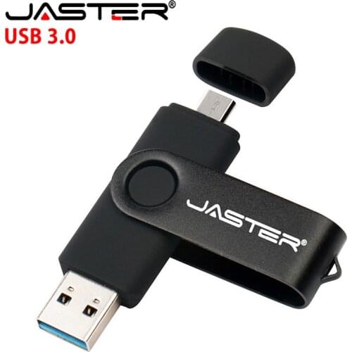 New Usb 3.0 JASTER OTG USB flash drive for SmartPhone/Tablet/PC 8GB 16GB 32GB 64GB 128GB 256GB Pendrive High speed pen drive