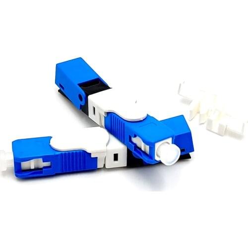 High Quality 50pcs/lot or100 PCS/lot or 200pcs/lot Fiber Optic SC/UPC Connector/FTTH Fast Connector