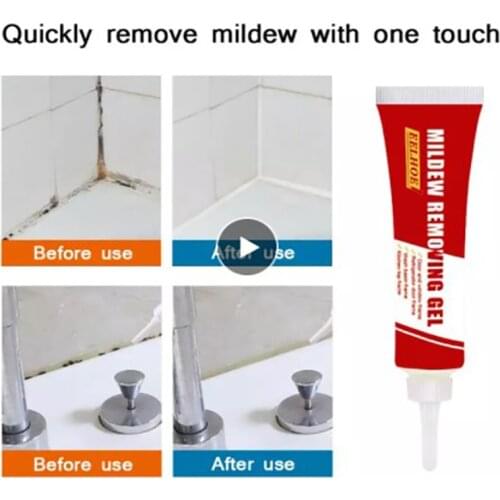 Glass Glue Cleaning Paste Decontamination Mildew Removal Gel Floor Cleaning Toilet Kitchen Tool Bath Accessory Household Cleaner