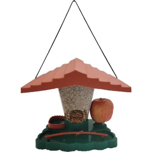 Hanging Bird Feeder for Garden Yard Rainproof Balcony Decor Feeding Supplies