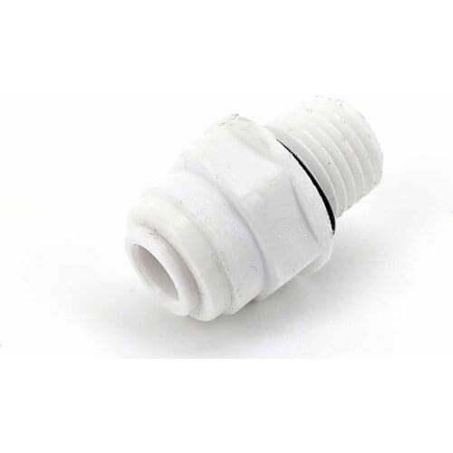 1/4INCH THREAD TO 6.5MM (6.3MM) 1/4INCH PUSH IN, PUSH FIT