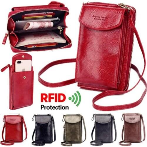 PU Luxury Handbags Womens Bags For Woman 2021 Fashion Ladies Womens Crossbody Bags Purse Clutch Phone Wallet Shoulder Bag