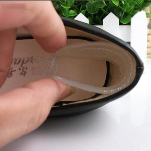 Silicone Gel Heel Protector Soft Cushion Protector Foot Feet Care Shoe Insert Pad Insole Shoes Accessories Insoles For Shoes