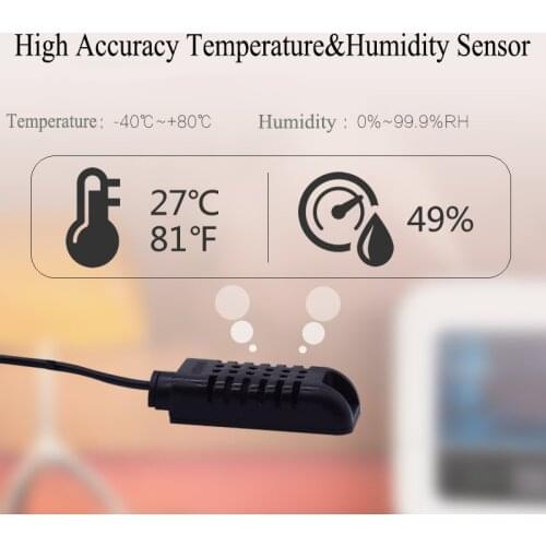 Sonoff Si7021 TH sensor Temperature And Humidity Monitoring WiFi Smart Switch not Waterproof Remote Controller Sensor