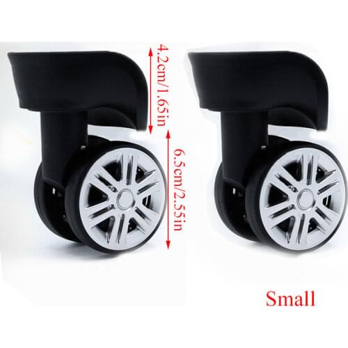 A08 Replacement Luggage Wheel Repair Suitcase Bag Parts Spinner Wheels Casters for Travel Customs Box