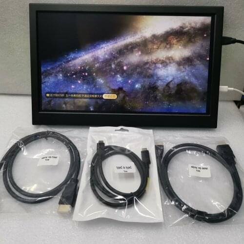 13.3-inch type-C USB HDMI portable gaming monitor 1080p capacitive touch LCD screen switch PS4 XBOX laptop phone