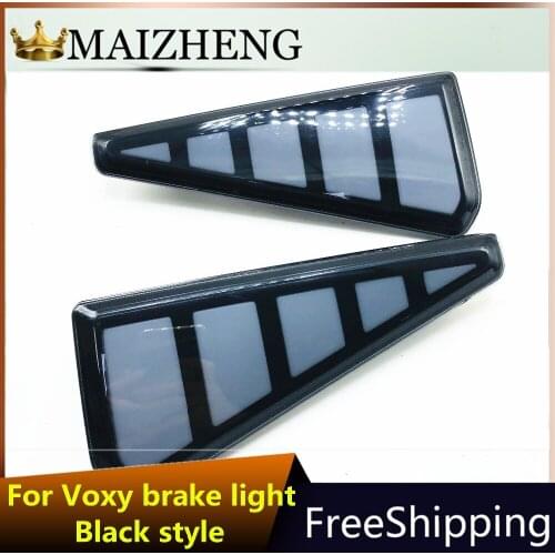 2PCS Multi-functions Car LED Rear Fog Lamp Brake Light Rear Bumper Decoration Lamp For Toyota NOAH VOXY 80 Series 2018 2019