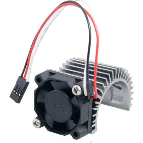 5 color 2PC RC HSP Alum 540 Motor Heat Sink DC 7.2V Brushless Fan For 3650 Motor