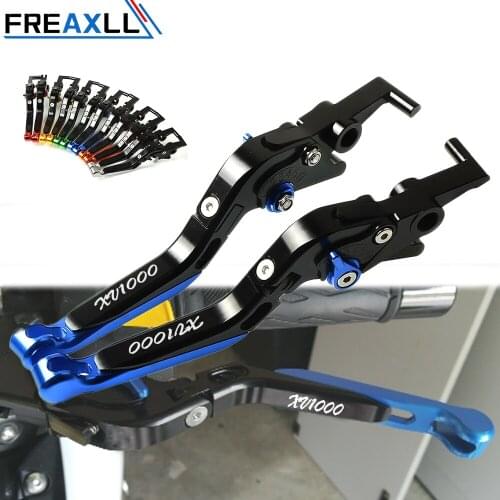 For YAMAHA XV1000 (TR1) XV1000 Virago Moto Handle CNC Aluminum Adjustable Folding Extendable Motorcycle Brake Clutch Levers