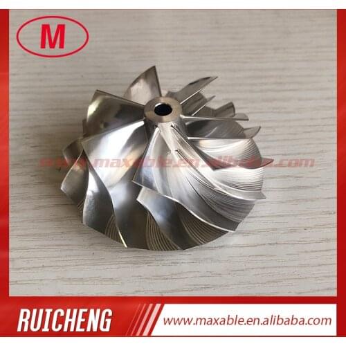 B03G 54.87/70.98mm 7+7 blades high performance turbo billet/milling/aluminum 2618 compressor wheel