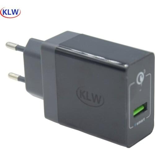 QC3.0 USB Charger Quick Charge 3.0 Fast Charger with LED display for Samsung S8 iPhone X iPad Wall Mobile Phone Adapter