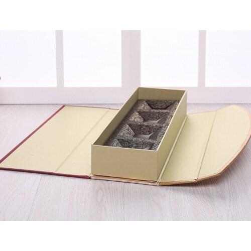 Custom Logo Color Black Cardboard Gift Box With Handle,White Product Packaging and Printing ---PX11317