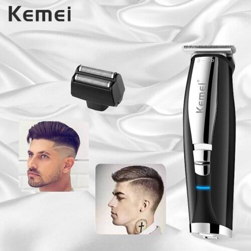 Electric Hair Clipper Beard Barber Cutter Cutting Machine Portable Travel Rechargeable Cordless Mini Hair Trimmer Men Style Tool