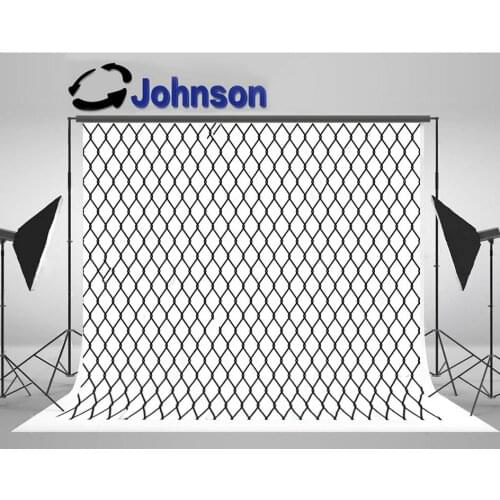 Cage Chain Link Fence photography backgrounds High quality Computer print wall backdrop