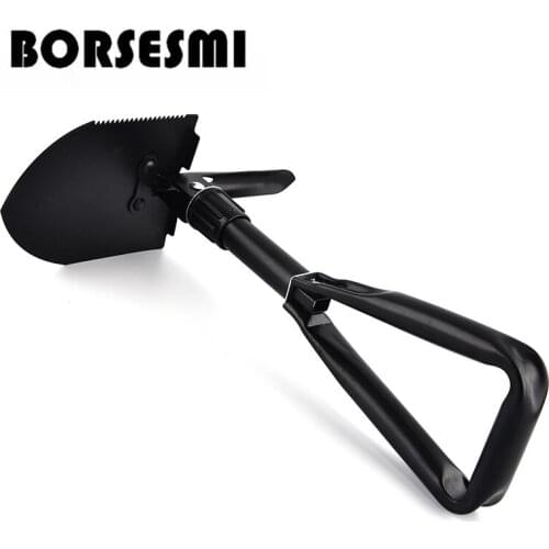 Hot sale 4 in 1 garden sappers shovel camping emergency tool multi-function folding shovel portable steel pickaxe spade