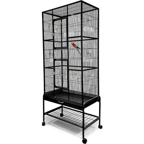Bird Cage Breeding Cage High Quality Large Bird Cage Breeding Pigeon Cage Parrot Cage For Budgie Aviary Canary With Wheels