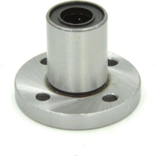 LMF10UU 10mm round flange linear bearing bushing for 10mm rod round shaft cnc part