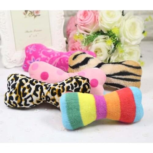 Cute Plush Pet Toy Puppy Squeaky Chew Bite Resistant Toy Supplies Training Toy Soft Stuffed Squeaking Pets Accessories