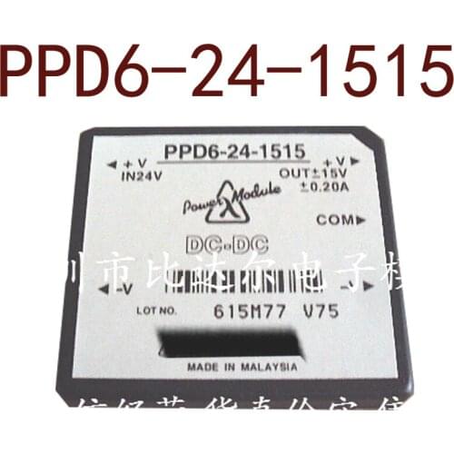Original-- PPD6-24-1515 DC24V-+15V-15V6W 1 year warranty ｛Warehouse spot photos