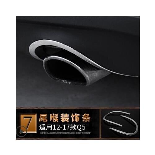 304 Stainless Steel Fog Lamp /Light Decorated Frame For Audi Q5 2013-2016 Z2AAL312