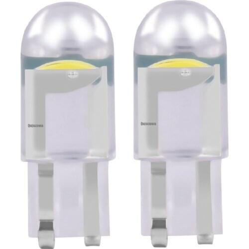 2PCS 2020 New T10 W5W WY5W 168 501 2825 COB LED Car Wedge Parking Light Side Door Bulb Instrument Lamp Auto License Plate Light