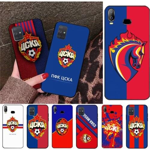 Russian Football Cska Moscow Phone Case For Samsung Galaxy A21S A01 A11 A31 A81 A10 A20E A30 A40 A50 A70 A80 A71 A51