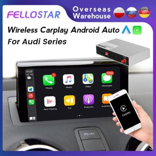 Hot sale! Wireless Carplay box For Audi A1 Q3 A4 Q5 A6 A7 Q7 A8 Q2 Q5L MIMI2G MIMI3G RMC MIB system WiFi BT Carplay android auto