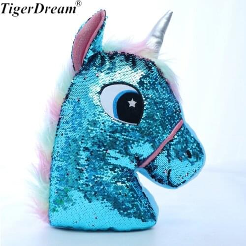 Sequin Unicorn Owl Stuffed Toys Girls Boys Doll Soft Stuffed Unicorn Plush Toy Girl Boy Gift Birthday Gift For Children Dolls