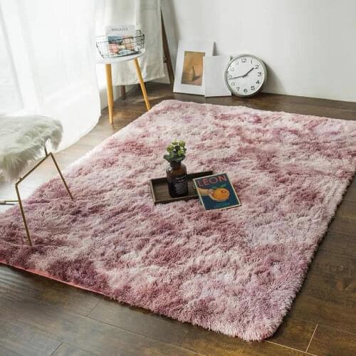 Bubble Kiss PV Velvet Carpets For Living Room Bedroom Rugs Fluffy Fur Rugs Home Decor 7 Colors Customized Floor Mat Summer Home