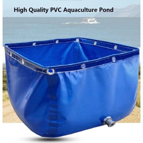 2021 New Blue Tailor Made Cultivation Canvas Pool Greenhouse Aquaculture Farm Fish Shrimp Rearing Waterproof Oilcloth Tarpaulin