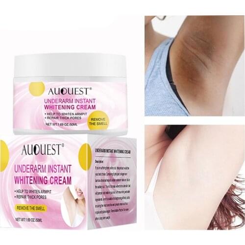 50ml Body Whitening Cream Underarm Armpit Knee Dark Spot Cream Brighten Moisturizing Body Care Cosmetics for Women Skin care