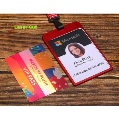 GYM Custom PVC Staff ID cards business plastic name card 0.76mm thickness MOQ 5 pcs