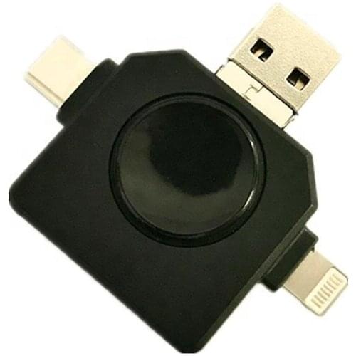 SunGusOutdoors Smartphone Adapter SD Card Reader For Hunting Trail Camera in 1 USB / Android / Type-C / SD / TF External Memory