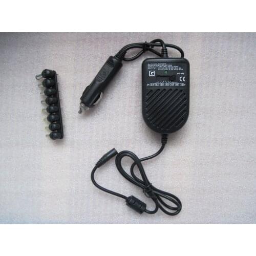 80W Universal DC Car Auto Charger Power Supply Adapter Set for IBM COMPAQ Sony Toshiba etc Laptop Notebook + 8 Detachable Plugs