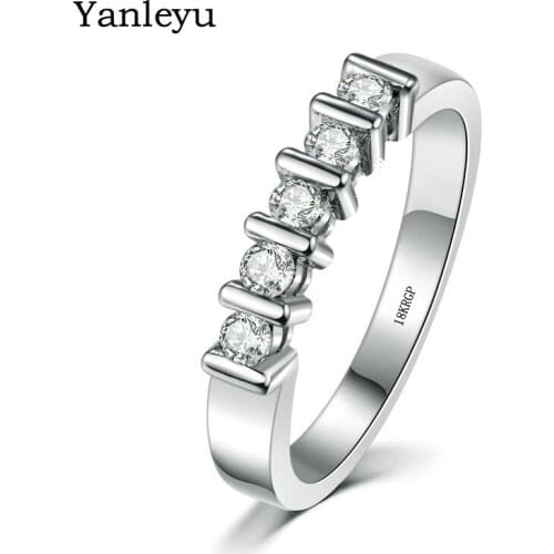 YINHED White Rings