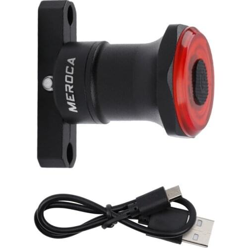 MEROCA WR25/WR15 Bicycle Taillights Intelligent Sensor Light USB Charge Iamok Bike Parts