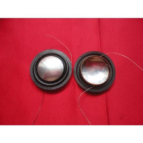 1 piece ID: 25.5mm 1 inch Composite white Diaphragm silk surrounds 8 ohm tweeters speaker voice coil