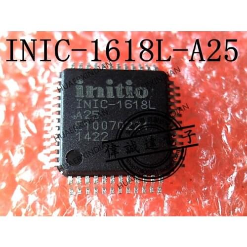 1Pieces New Original INIC-1618L-A25 QFP48 In Stock Real Picture