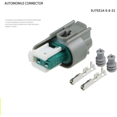10 PCS 2pin Waterproof Car Connector automobile connector DJ7021A-0.6-21 No Terminal Block