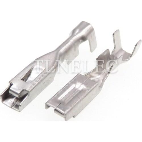 50pcs 2.8mm Series Wiring Terminal Car Female Crimp Connector Wire Splices Waterproof Automotive Connector Plug DJ626B-2.8X0.8B